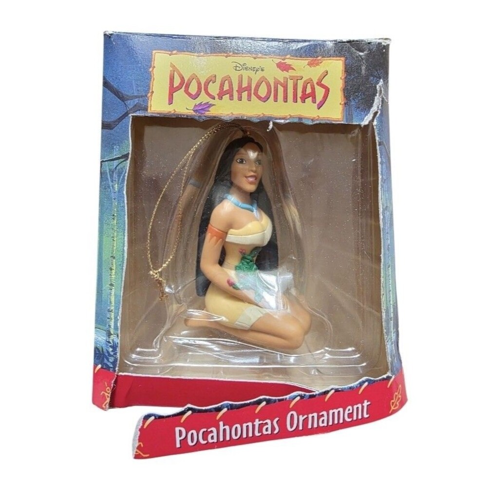 Disney Pocahontas 1995 First Issue Christmas Ornament in Box *Box Is Damaged*